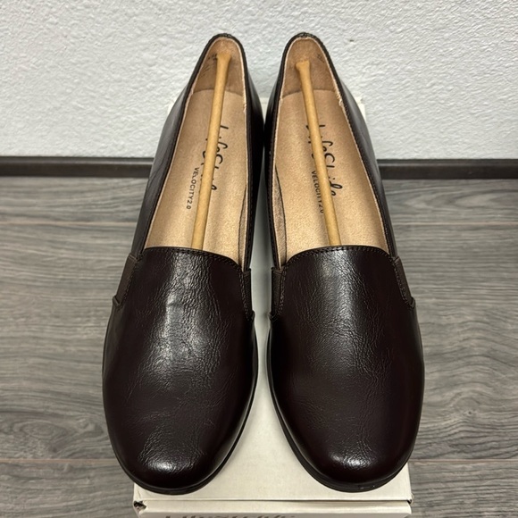 LifeStride Isabelle Wedge Slip-On In Dark Chocolate (WIDE) - Picture 3 of 6